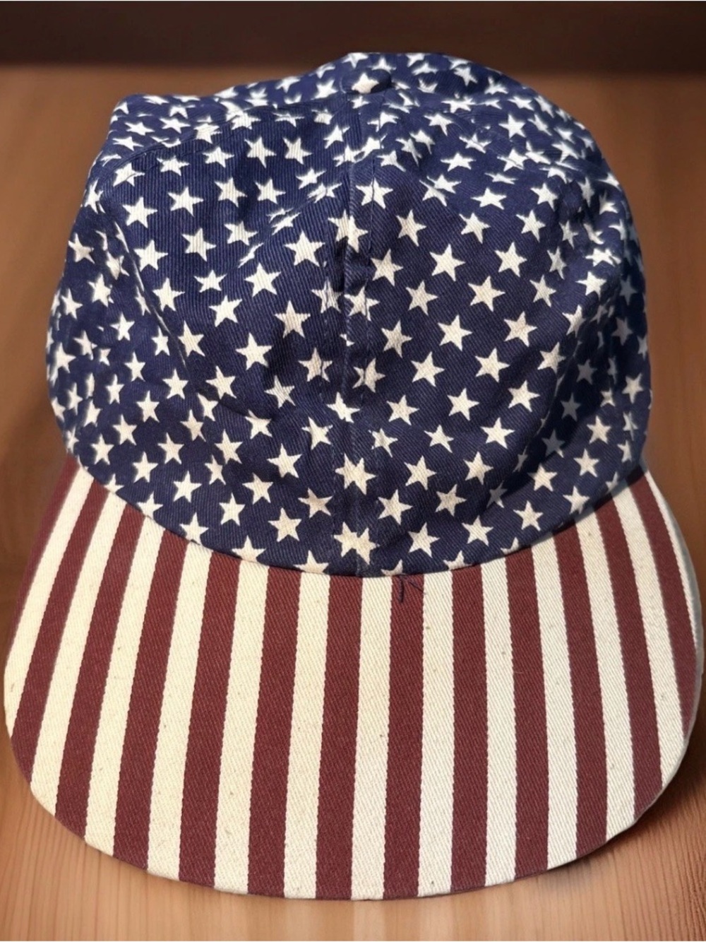 USA Flag Cap Stretch-Fit Made In Sri Lanka Stars And Stripes Flex fit